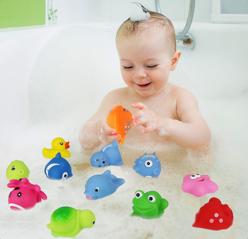 Click N Play: Surtidores De Baño Vibrantes, 6 Meses De Color