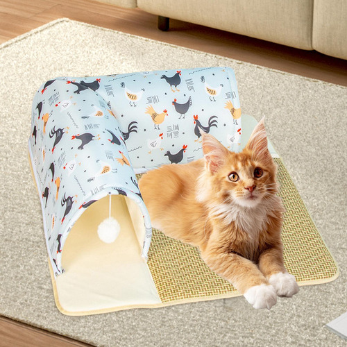 Para Gatos En Forma De L, Centro De Actividades Para Pollo L
