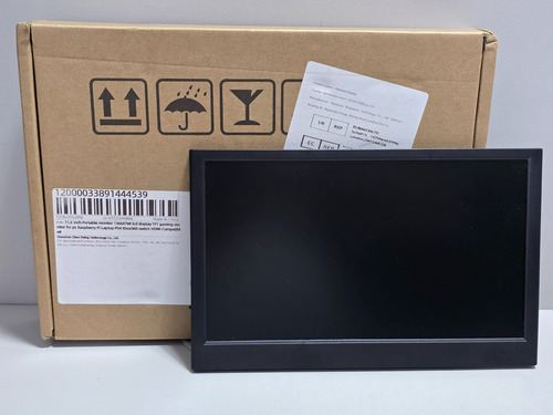 Monitor 11.6 Portatil Negro (Usado)