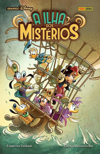 A Ilha dos Mistérios: Graphic Disney, de Artibani, Francesco. Editora Panini Brasil LTDA, capa dura em português, 2022