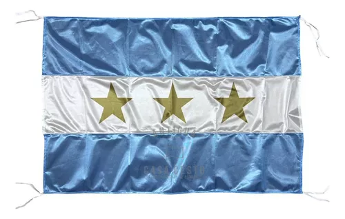 Bandera Argentina De Flameo *60x90cms* - Reforzada