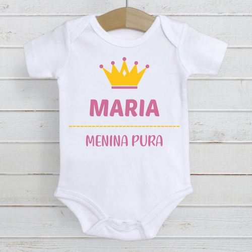 Body Infantil - Madb - Nome De Bebê - Maria #1