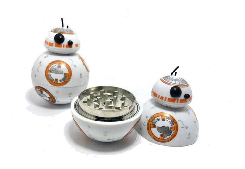 Grinder Metalico Bb8 Star Wars 3 Piezas Molino Polinizador