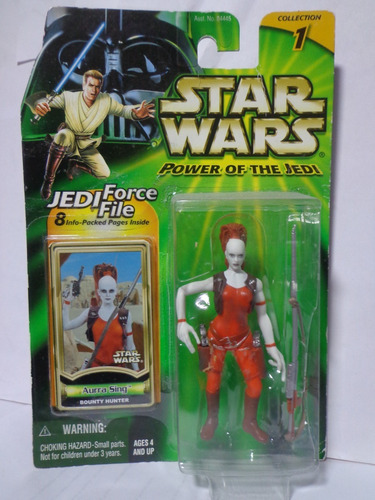 Aurra Sing Star Wars Power Of The Jedi Serie 1 Hasbro 2000