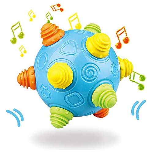 Baby Music Shake Dancing Ball Toy Bpa Bola De Desarroll...