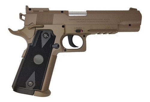 Pistola P1911 Match Coyote Swiss Arms 4.5m Balines Geoutdoor