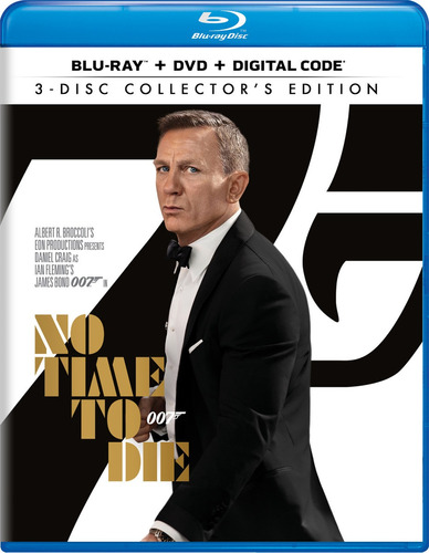 007 No Time To Die (2021) Blu Ray Disc