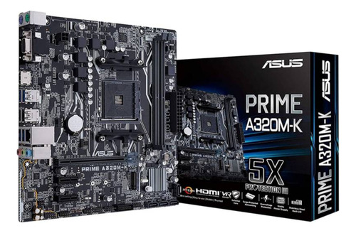 Motherboard Asus Prime A320m-k Amd Socket Am4