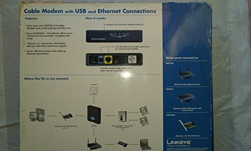 Cisco Modem Cable Ethernet Conexion Usb