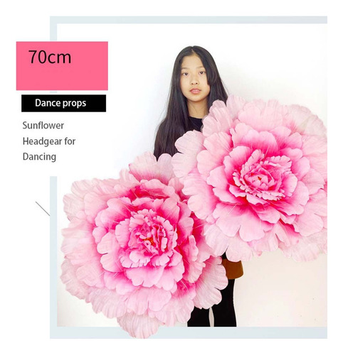 Flores Artificiales, 30, 40, 50 Cm, Peony Dancing Props, The