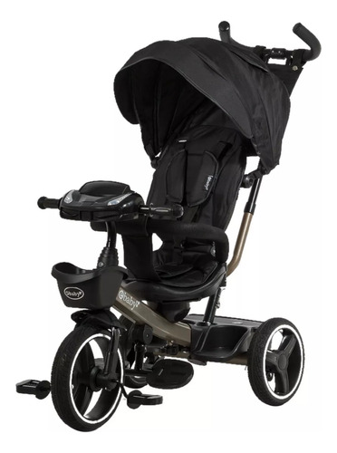 Triciclo Paseador Con Asiento Giratorio. Espaldar Reclinable