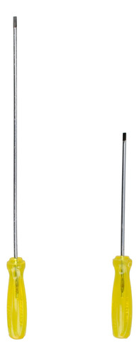 Juego 2 Desarmador Plano Cabinet 3/16'' Corto Y Largo Urrea®