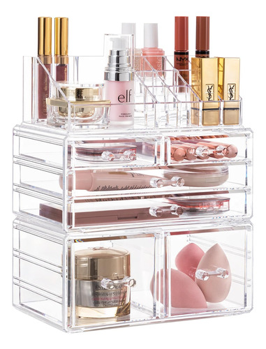 Hblife Organizador De Maquillaje, 3 Cajones De Almacenamient