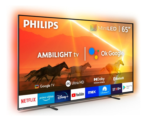 Miniled Philips 65 Uhd 4k 65pml9118 Ambilight Tv