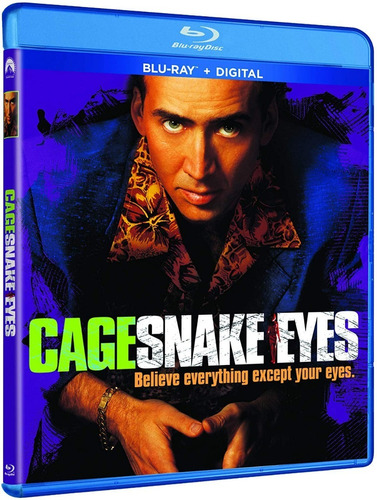 Blu Ray Snake Eyes Brian De Palma Ojos De Serpiente Cage