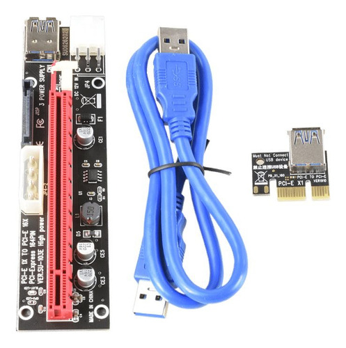 Riser/ Tarjeta Elevadora Pci-e 1x A 16x