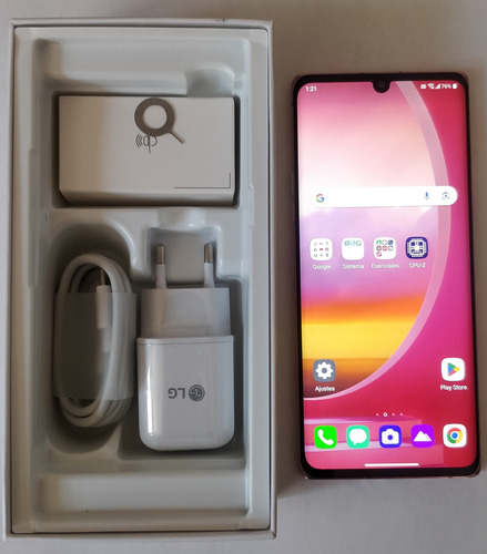 LG G9 Velvet 5g 128 Gb 8 Gb Ram Illusion Sunset Android 13 Liberado