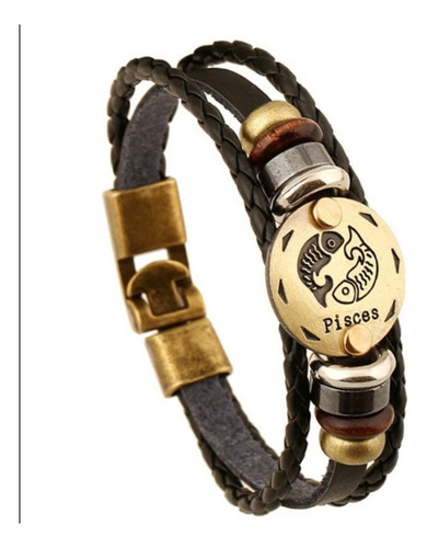 Pulsera  Brazalete / Signo Del Zodiaco Piscis