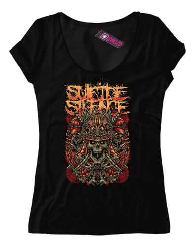 Remera Mujer Suicide Silence M 31 Dtg Premium