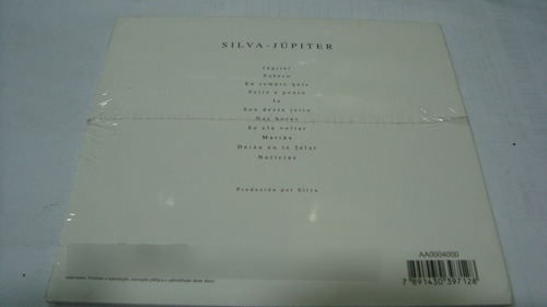 Cd Silva, Júpiter,novo,original Lacrado Em Digipack
