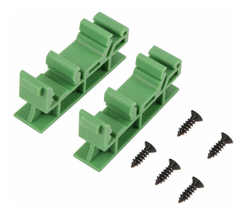 Adaptador Montaje Riel Din 10 Juego Pcb C45 Soporte Para