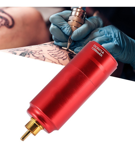 Wirelss Máquina De Tatuaje Fuente De Alimentación Rca Plug 1