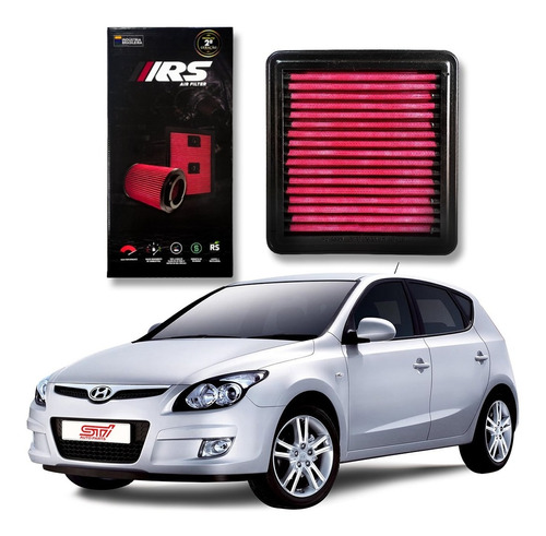 Filtro Ar Esportivo Inbox Rs Hyundai I30 Gls 2.0 16v 2011