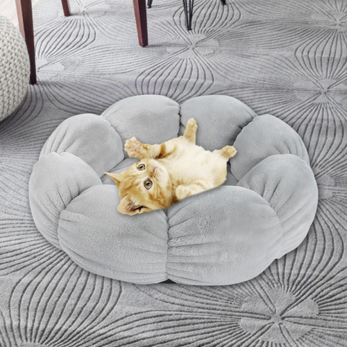 Cama Para Gatos, Ninho Quente, Casinha Para Cães, Cinza L