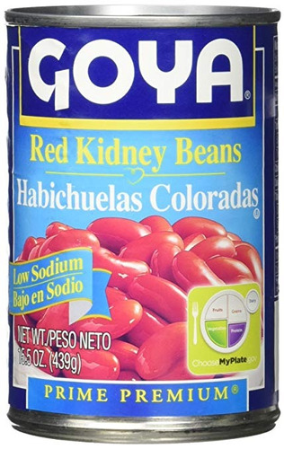 Goya Habichuelas Rojas, Baja En Sodio, 15.5 Onzas