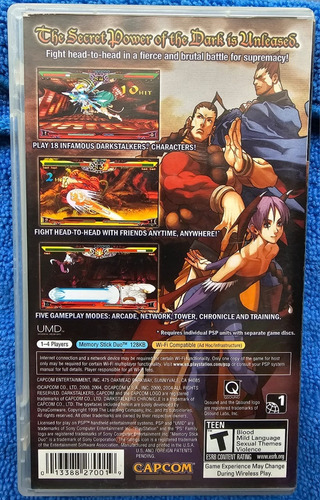 Darkstalkers Chronicle The Chaos Tower Playstation Portable (Usado)