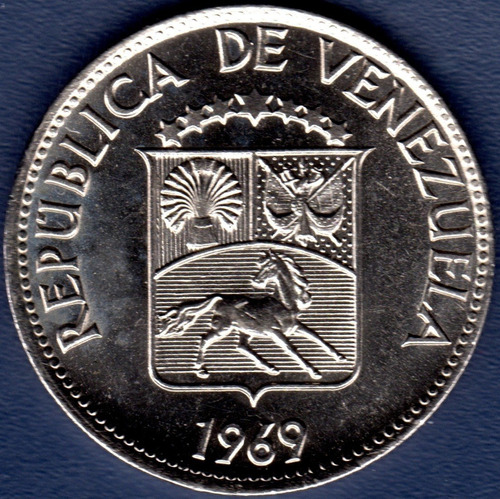Moneda De 12 1/2 Céntimos 1969 Locha No Circuló