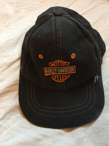 Gorra Con Visera Cup Kosiuko Para Harley Davidson Como Nueva