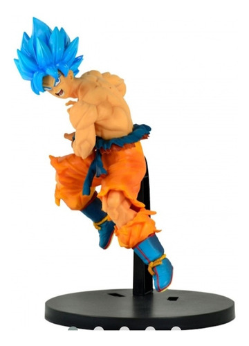 Boneco Figure Dragon Ball Super Goku Blue Original Banpresto