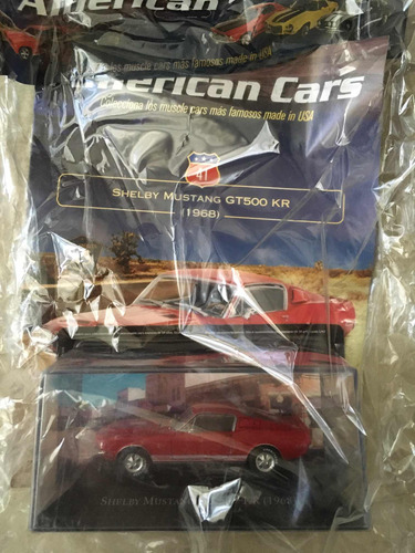 American Cars #41 Shelby Mustang Gt500 Kr 1968 1/43 Planeta