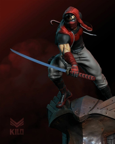 Archivo Stl Impresión 3d - Batman Red Hood Ninja