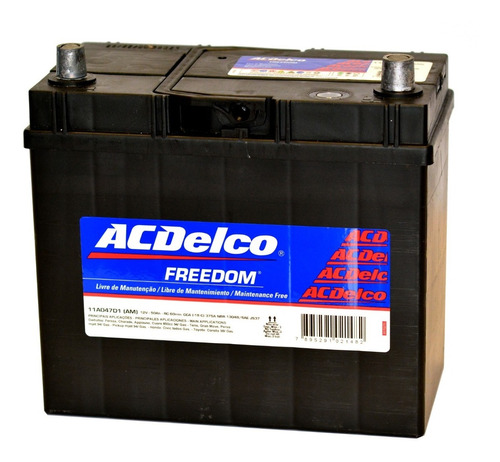 Batería Acdelco 80 Amp. 18 Meses