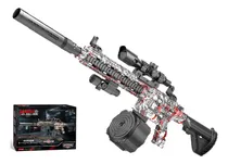Comprar Rifle M416 De Hidrogel Con Laser Automatica Pistola T Gotcha