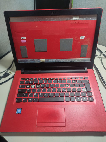 Laptop Lenovo 110-14ibr Motherboard Fan Flex Pieza Refaccion Rojo (Usado)