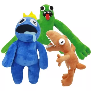 3pcs Muñeco Peluche Crown Blue Mantoy Roblox Rainbow Friends