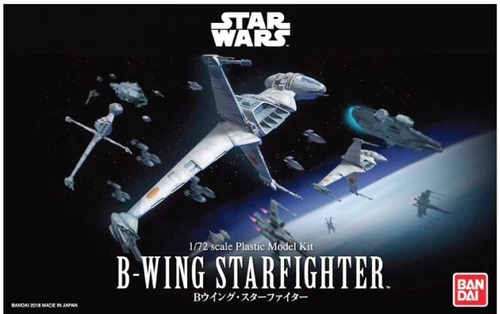 Bandai B-wing Starfighter 1/72 Rdelhobby Mza