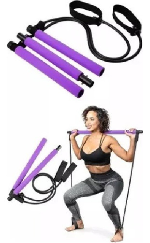 Pilates Portatil Studio Entrenamiento Kit Plegable Env