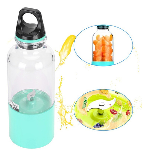 Taza Eléctrica Portátil For Exprimir Frutas Con Cabezal Cor