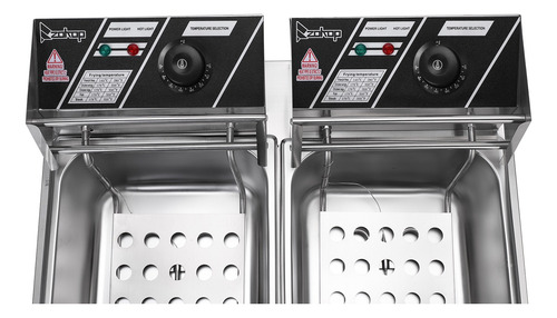 Freidora Eléctrica Profesional Zimtown De 12 Litros 5000w