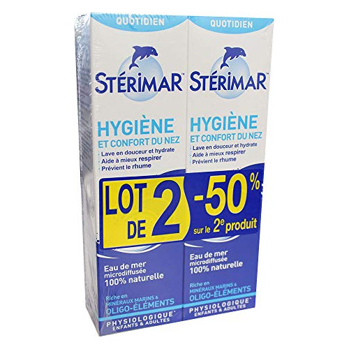 Set De Higiene Nasal Stérimar De 2 X 100 Ml