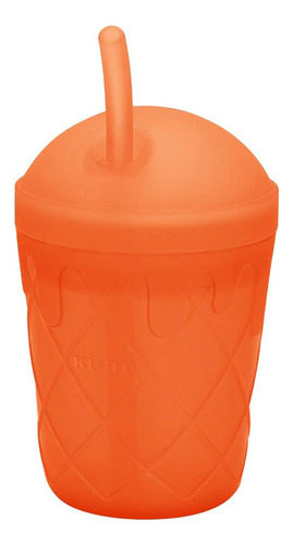 Copa De Paja De Silicona De Helado Kuhu Copa De Agua Para De