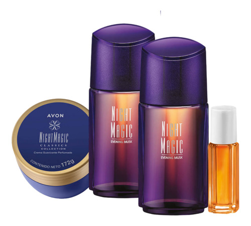 Avon Night Magic Set Fragancia Para Mujer Chypre Floral