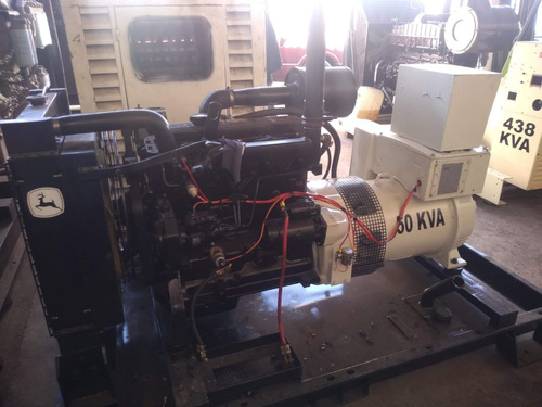 Generador Planta De Luz 40kw 50kva Motor Jhon Deere 4 Cil.