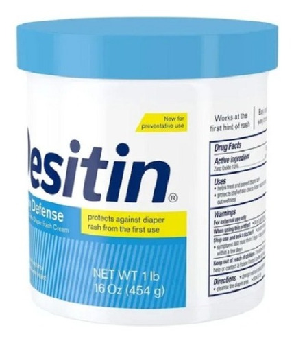 Imagen 2 de 5 de Desitin Crema Pañalitis 16 Oz
