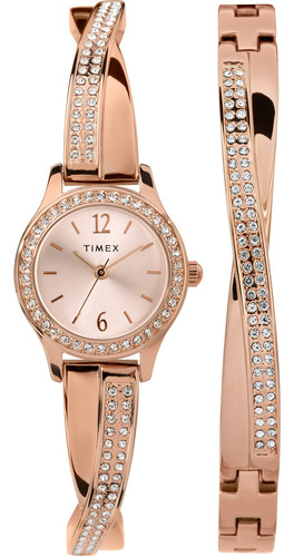 Reloj Timex Classics Set De Regalo Para Mujer 23 Mm