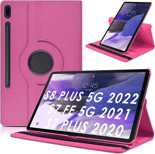 Case Funda Para Galaxy Tab S7 Plus T975 T970 Cover Giratorio